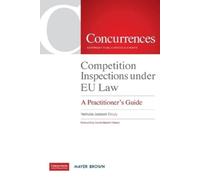 Cecilio Madero Villarejo Na Competition Inspections under EU Law: A (Tascabile)