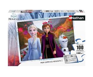 Nathan 4005556867684 - Puzzle da 100 pezzi, motivo: Frozen