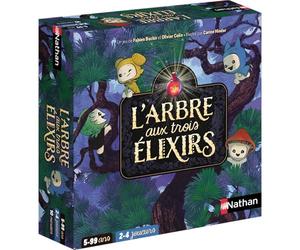 Nathan - Albero dei tre elisir - Gioco da tavolo per bambini - Universo magico e vassoio magnetico 3D - Stop o Ancora - dai 5 anni - 2 ai 4 giocatori