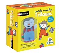 Nathan - Cache Cache Tchoupi - Gioco elettronico con figura parlante - Educativo e in evoluzione - Ascolta, divertiti e trova T-choupi - 4 giochi - Per bambini da 1 a 5 anni