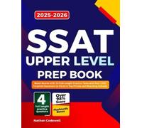 Nathan Codewell SSAT UPPER LEVEL Prep Book 2025-2026 (Tascabile)