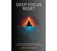 Nathan Cole Harper Deep focus Reset (Tascabile)