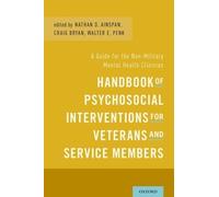 Nathan D. Ainsp Handbook of Psychosocial Interventions for Veterans (Tascabile)