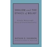 Nathan D Shannon Shalom and the Ethics of Belief (Tascabile)