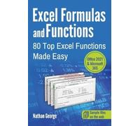 Nathan George Excel Formulas and Functions (Copertina rigida) Excel 365 Mastery