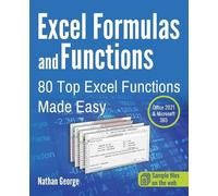 Nathan George Excel Formulas and Functions (Tascabile)