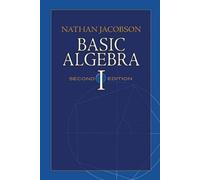 Nathan Jacobson Basic Algebra I (Tascabile) Dover Books on Mathema 1.4tics