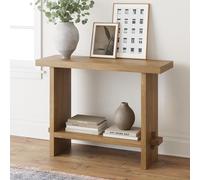 Nathan James Virgo Wood Accent - Consolle portaoggetti per ingresso, corridoio o soggiorno, 1, marrone chiaro