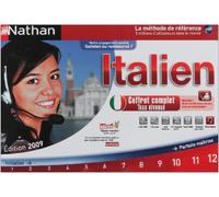 NATHAN Langues Coffret Complet Italien Edition 2008-2009 : PC DVD ROM , FR