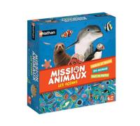 Nathan Nathan - Mission Animals - Oceans - Gioco di osservazione per bambini - scopre gli animali degli oceani - Si gioca in famiglia - a partire da 4 anni