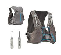Nathan pinnacle breeze 4l grey blue men s hydration bag