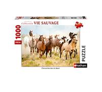 Nathan- Puzzle 1000 pièces Chevauchée Dans Le désert Adulto, Colore Neant, 4005556876259