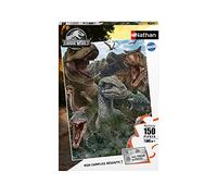 Puzzles Nathan- Puzzle 150 Pezzi-I Dinosauri Jurassic World 3 Park Bambino, 4005556861576