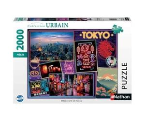 Nathan-Puzzle 2000 pieces - Découverte de Tokyo-4005555010913-A partir de 14 ans