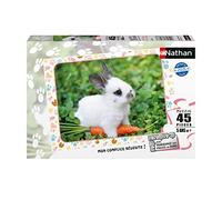 Nathan- Puzzle 45 Pezzi-Coniglio e la Sua Carota Bambini, 4005556861668