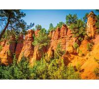 Nathan - Puzzle Collezione Regioni francesi - Il sentiero dell'ocra del Roussillon - 1000 Pezzi