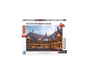 Nathan - Puzzle da 1000 pezzi - Les Hospices de Beaune - Adulti e bambini a partire dai 14 anni - Puzzle di alta qualità - Adattamento perfetto - Collezione Des Racines et des Ailes - 12001536