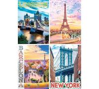 Nathan - Puzzle da 1500 pezzi - Le città più belle del mondo - Adulti e bambini dai 14 anni - Puzzle di alta qualità - Urban Collection - 12000927