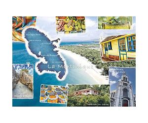 Nathan - Puzzle da 500 pezzi - Cartolina dalla Martinica - Adulti e bambini a partire dai 12 anni - Puzzle di alta qualità - Collezione Evasion - 12000981