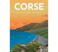 Nathan - Puzzle da 500 pezzi - Poster sulla Corsica/Louis l'Affiche - Adulti e bambini a partire dai 10 anni - Puzzle di alta qualità - Collezione Nostalgie - 12000985