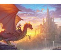 Nathan - Puzzle I protettori del castello (Collezione fantasy) - 2000 Pezzi
