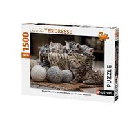 Nathan - Puzzle Palline di peli e gomitoli Lana 1500 Pezzi, 87790 - NUOVO