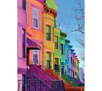 Nathan - Puzzle per adulti - Puzzle da 500 pezzi - Case multicolori - Adulti e bambini a partire dai 12 anni - Puzzle di alta qualità - Art Photo Collection - 12001151