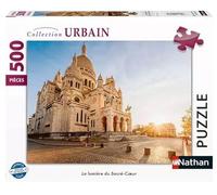 Nathan - Puzzle per adulti - Puzzle da 500 pezzi - La luce del Sacro Cuore - Adulti e bambini a partire dai 12 anni - Puzzle di alta qualità - Urban Collection - 12001693
