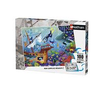 Nathan - Puzzle per Bambini - 100 Pezzi - Il Mondo Sottomarino - Ragazza o Bambino a Partire dai 6 Anni - Puzzle di Alta qualità - Cartone Spesso e Resistente - Animali - 86765