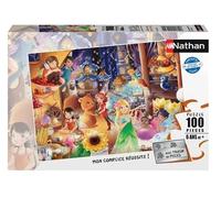 Nathan - Puzzle per bambini - 100 pezzi - Le fate - Ragazza o bambino a partire dai 6 anni - Puzzle di alta qualità - Cartone spesso e resistente - Fantastico - 12001139