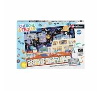 Nathan - Puzzle per bambini - 150 pezzi - Nello spazio (cerca e trova) - Ragazza o bambino a partire dai 7 anni - Puzzle premium - Cartone spesso e robusto - Space - 86213