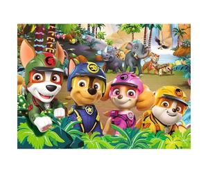 Nathan - Puzzle per bambini - 45 pezzi - Nel cuore della giungla - Paw Patrol - Ragazza o bambino dai 5 anni - Puzzle di alta qualità - Cartone spesso e resistente - Azione e avventura - 86216