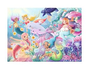 Nathan - Puzzle per bambini - 60 pezzi - Le sirene - Bambina o bambino a partire dai 6 anni - Puzzle di alta qualità - Cartone spesso e resistente - Fantastico - 12001138