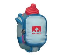 Nathan QuickShot Plus - Borraccia Portatile per la Corsa, con Cinghia di Supporto e Custodia con Cerniera (300 ml)