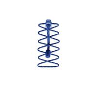 Nathan NS1170 - Lacci elastici per scarpe da corsa, blu (Surf The Web Blue), taglia unica