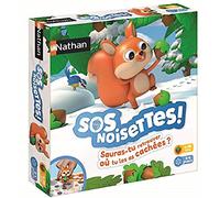 Nathan - SOS Nocciole - Gioco Cooperativo - Trova le nocciole - Giocare in famiglia o tra amici - Gioca da 2 a 4 giocatori - Per bambini dai 4 anni