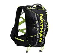Nathan Vapore Uomo Air con Sistema di idratazione/Pack-Electric Blu, L/XL/37 - 111,8 cm, Uomo, NS4532, Black/Safe Yellow