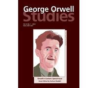 Nathan Waddell George Orwell Studies Vol.8 No.1 (Tascabile)
