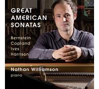 Nathan Williamson Bernstein/Copland/Ives/Harrison: Great American Sonatas (CD)