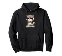 Nati Diversi Bambini Raccoon Chibi Felpa con Cappuccio