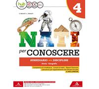 Nati per conoscere. Sussidiario delle discipline. Per la 4 ella Scuola elementare. Con e-book. Con espansione online. Con 3 libri: Quaderno antrop.-atlante-mappe