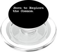 Nati per esplorare il cosmo Citazioni divertenti sullo spazio PopSockets PopGrip per MagSafe