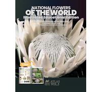 National Flowers of the World: Illustrated Educational Edition: Expanded Edition Based on the Zenofauna Coloring Collection