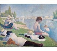 National Gallery 1000 Piece Jigsaw Puzzle - Bathers at Asnieres - Made In The UK