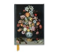 National Gallery: Bosschaert the Elder: Still Life of Flowers (Foiled Journal)