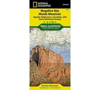 National Geogra Mogollon Rim & Munds Mountain Wilderness Areas, Apache-sit (Map)