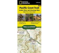 National Geogra Pacific Crest Trail: Scodie, Piute, And Tehachapi Mountain (Map)