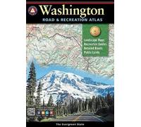 National Geograph Benchmark Washington Road & Recreation Atlas, 9th (Tascabile)