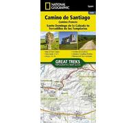 National Geographi Camino de Santiago - Camino Frances Map (Other cartographic)