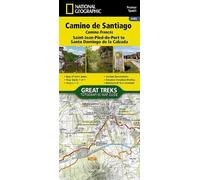 National Geographi Camino de Santiago - Camino Frances Map (Other cartographic)